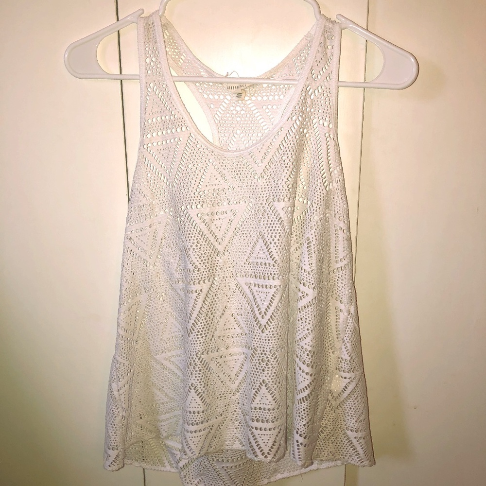 Racerback Cutout Tank Top
